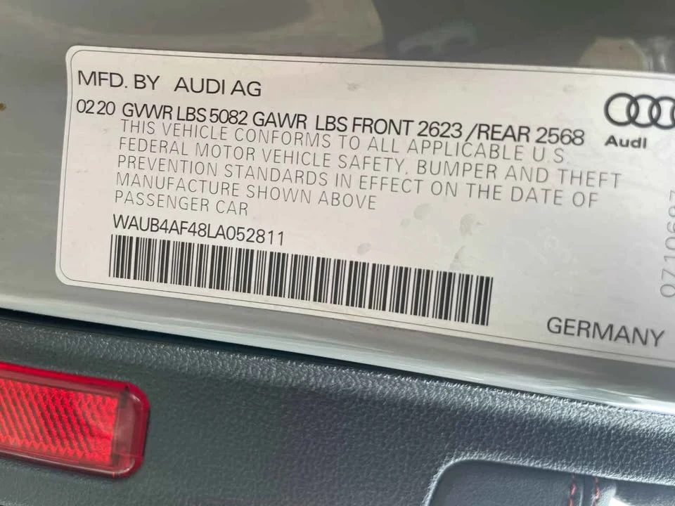 2020 Audi B9 S4 - Image 16 of 16
