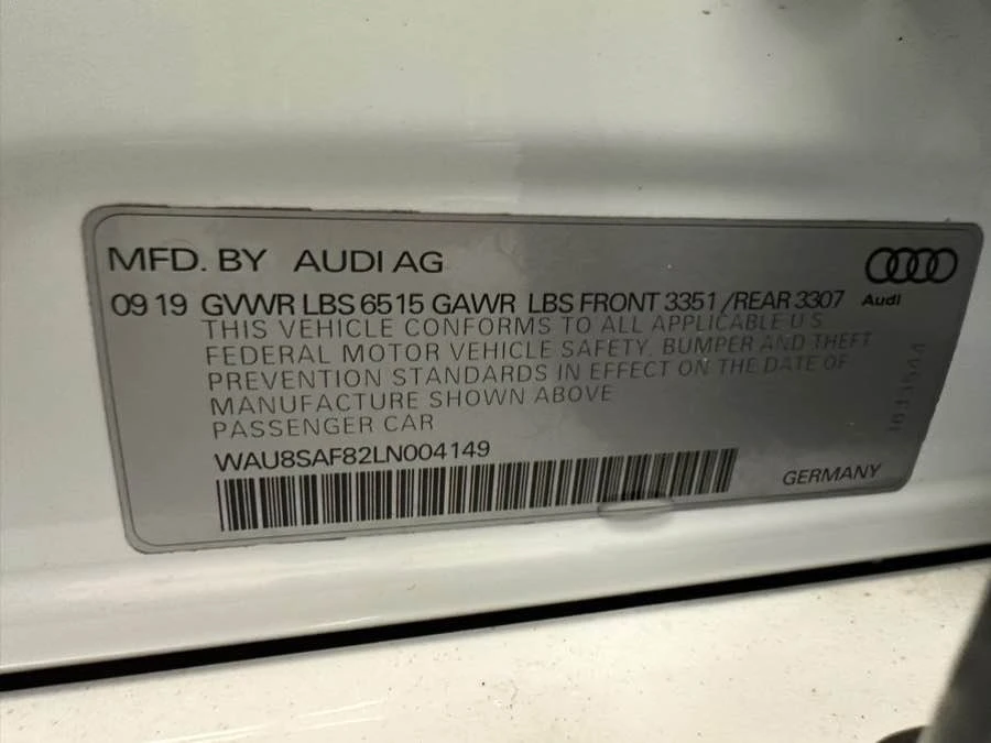 2020 Audi D5 S8 - Image 14 of 14