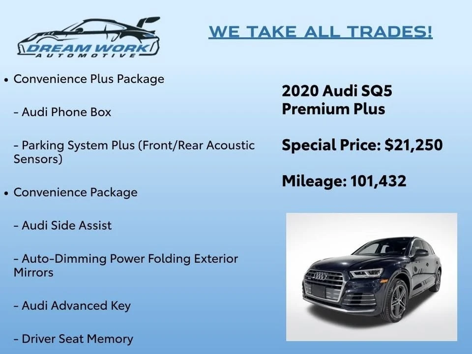 2020 Audi FY SQ5 - Image 2 of 20
