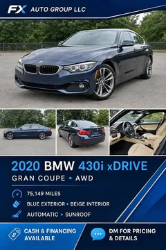 2020 BMW 430i xDrive Gran Coupe