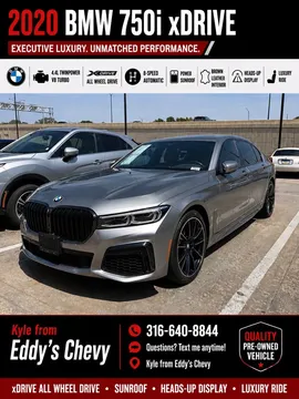 2020 BMW 750i xDrive | Sunroof | Luxury Rear Seats | Cognac Nappa Leather Seats | M Sport Package