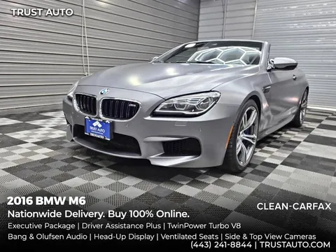 2020 BMW M6 Luxury Soft-Top Convertible