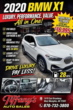 2020 BMW X1 xDrive28i Sport Utility 4D