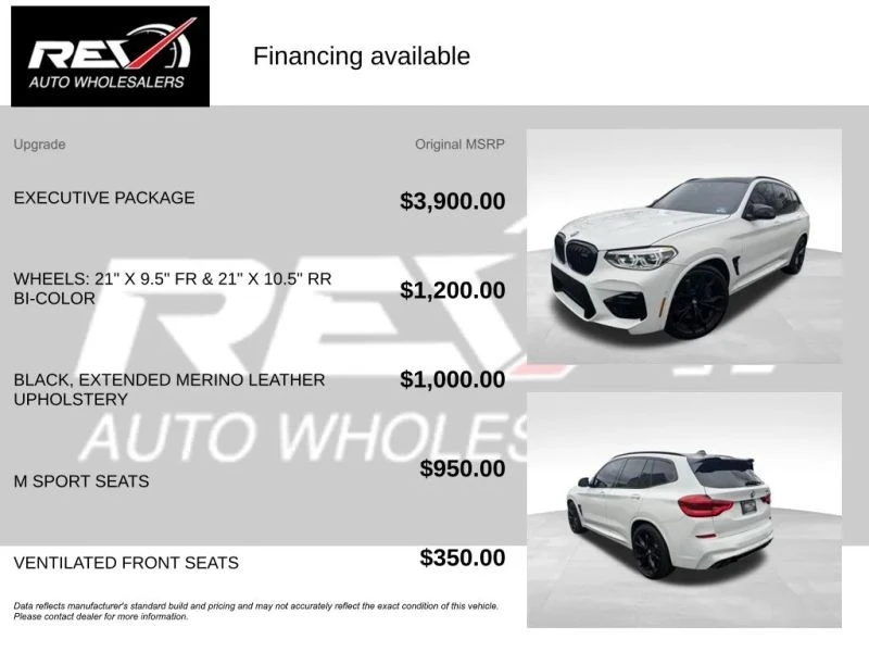 2020 BMW G01 X3 - Image 6 of 12