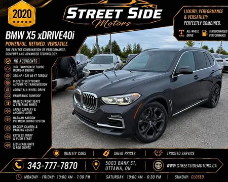 2020 BMW X5 xDrive40i