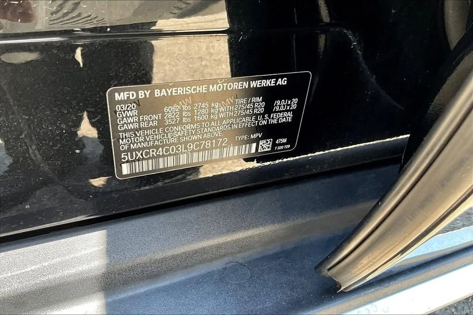 2020 BMW G05 X5 - Image 19 of 20