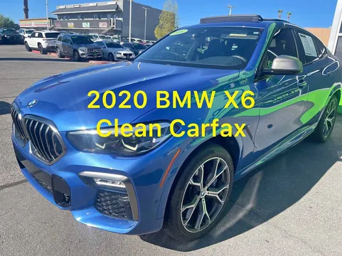 2020 BMW X6 M50i Sport Utility 4D