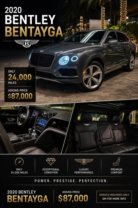 2020 Bentley Bentayga - Image 7 of 8