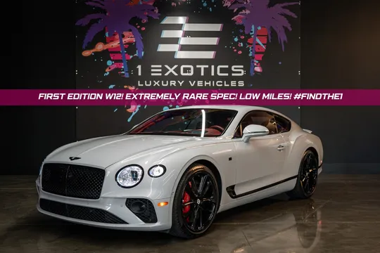2020 Bentley Continental First Edition W12