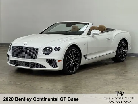 2020 Bentley Continental GTC First Edition
