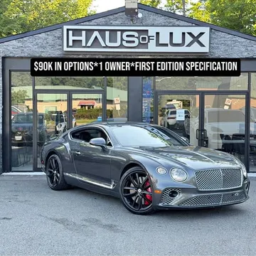 2020 Bentley Continental GT GT Coupe 2D