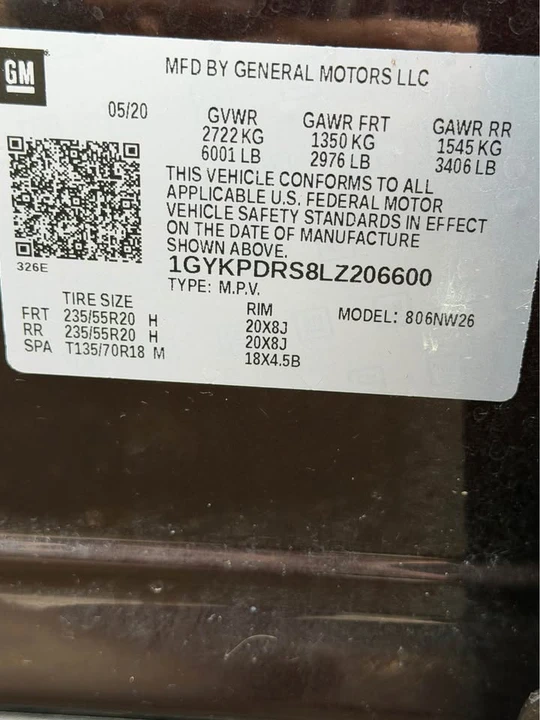 2020 Cadillac XT6 - Image 16 of 17