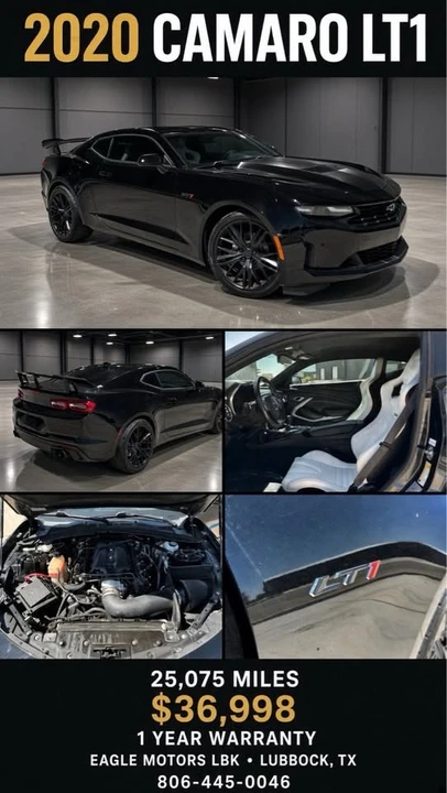 2020 Chevrolet Camaro 6th Gen - Image 20 of 20