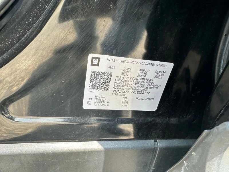 2020 Chevrolet Equinox - Image 11 of 12