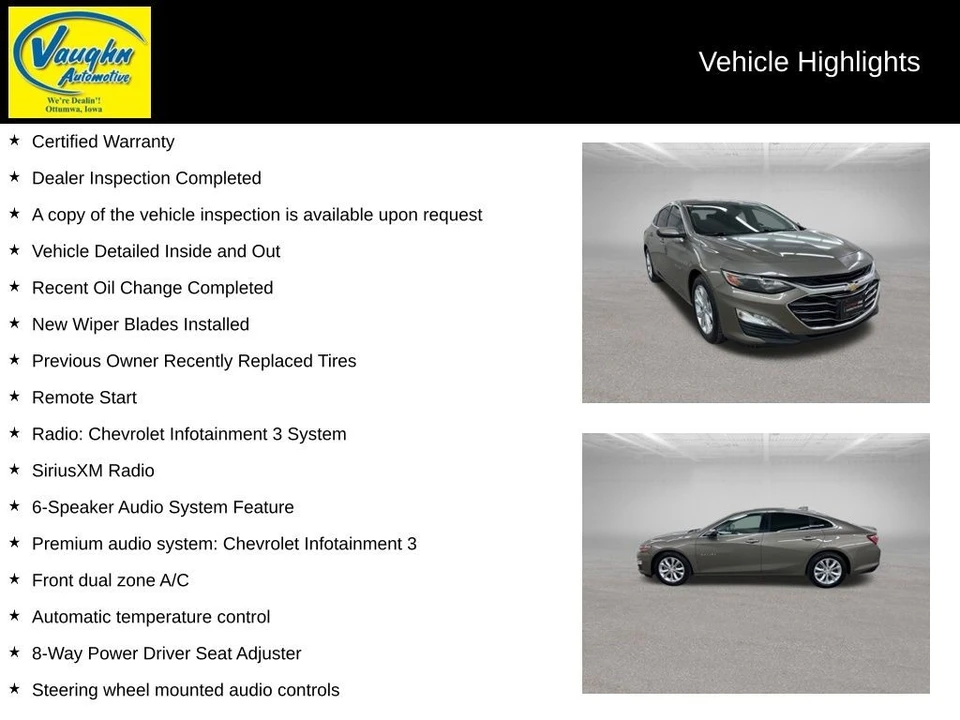 2020 Chevrolet Malibu - Image 2 of 12