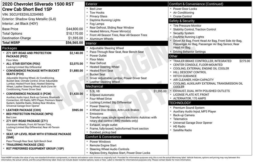 2020 Chevrolet Silverado 4th Gen - Image 4 of 21