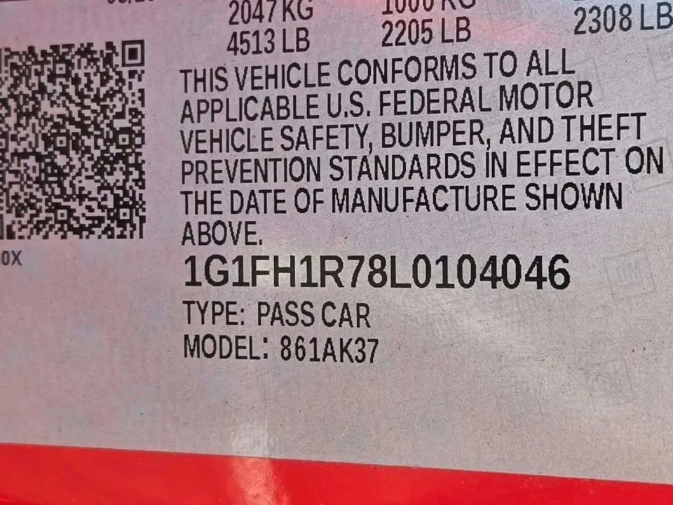 2020 Chevrolet Camaro 6th Gen - Image 14 of 19