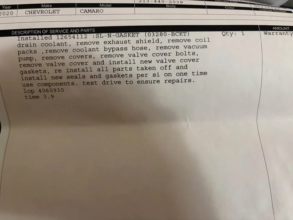 2020 Chevrolet Camaro 6th Gen - Image 11 of 12