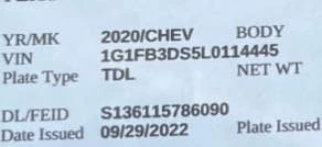 2020 Chevrolet Camaro 6th Gen - Image 9 of 10