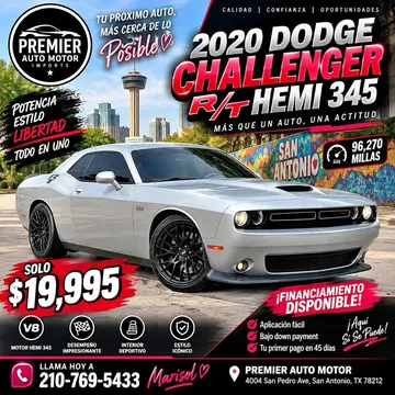 2020 Dodge Challenger R/T 345