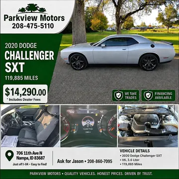 2020 Dodge Challenger SXT