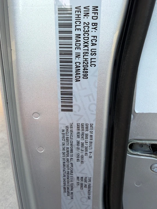 2020 Dodge Charger 7th Gen - Image 21 of 21
