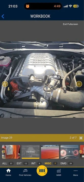 2020 Dodge Charger SRT Hellcat 7th Gen - Image 3 of 3