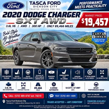2020 Dodge Charger SXT AWD