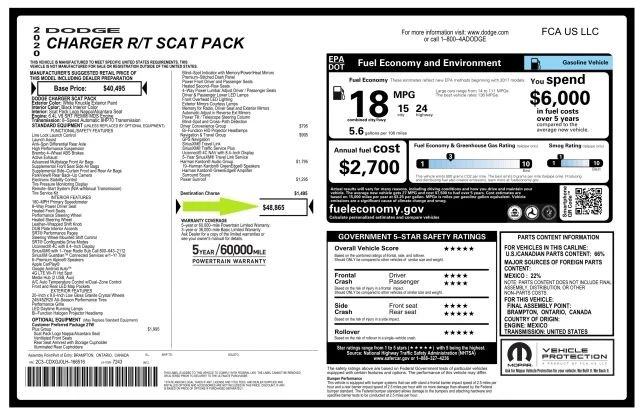 2020 Dodge Charger SRT & 392 7th Gen - Image 19 of 19