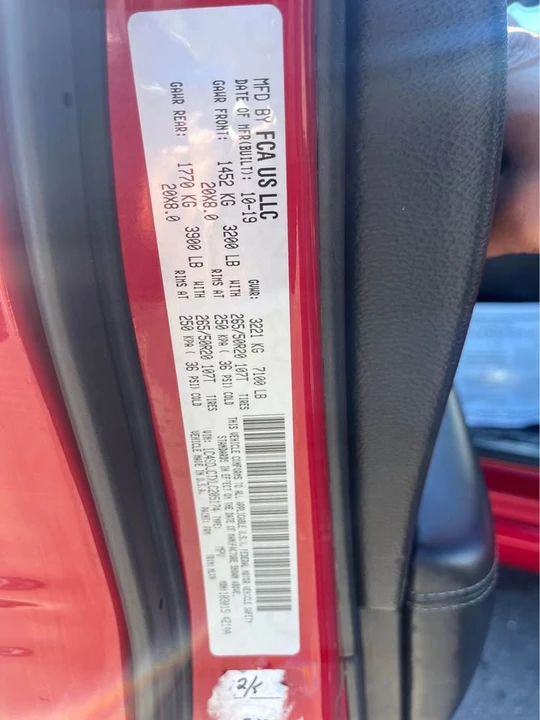 2020 Dodge Durango 3rd Gen - Image 12 of 12