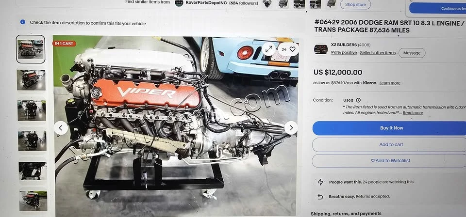 2020 Dodge Viper - Image 6 of 12