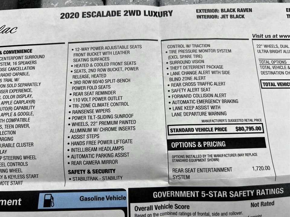 2020 Cadillac Escalade 4th Gen - Image 6 of 21