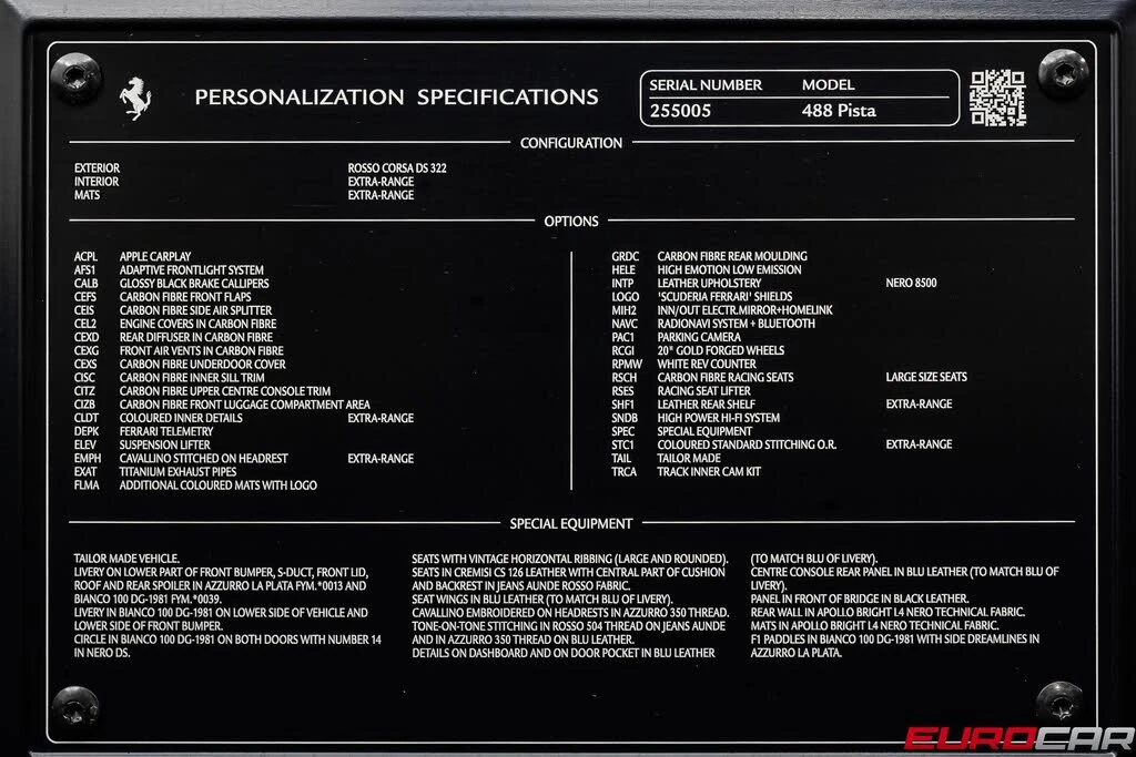 2020 Ferrari 488 Pista - Image 11 of 31