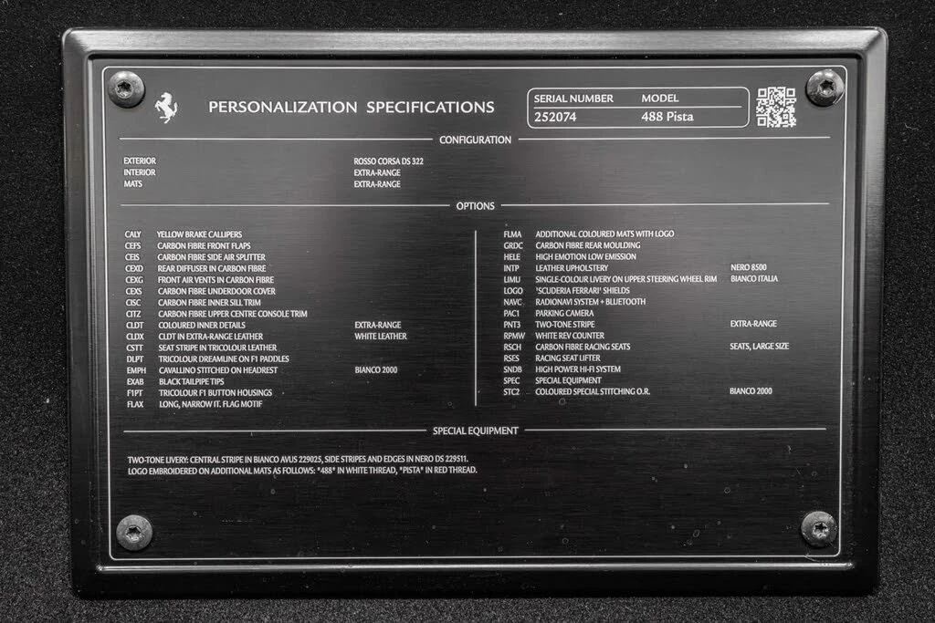 2020 Ferrari 488 Pista - Image 27 of 31