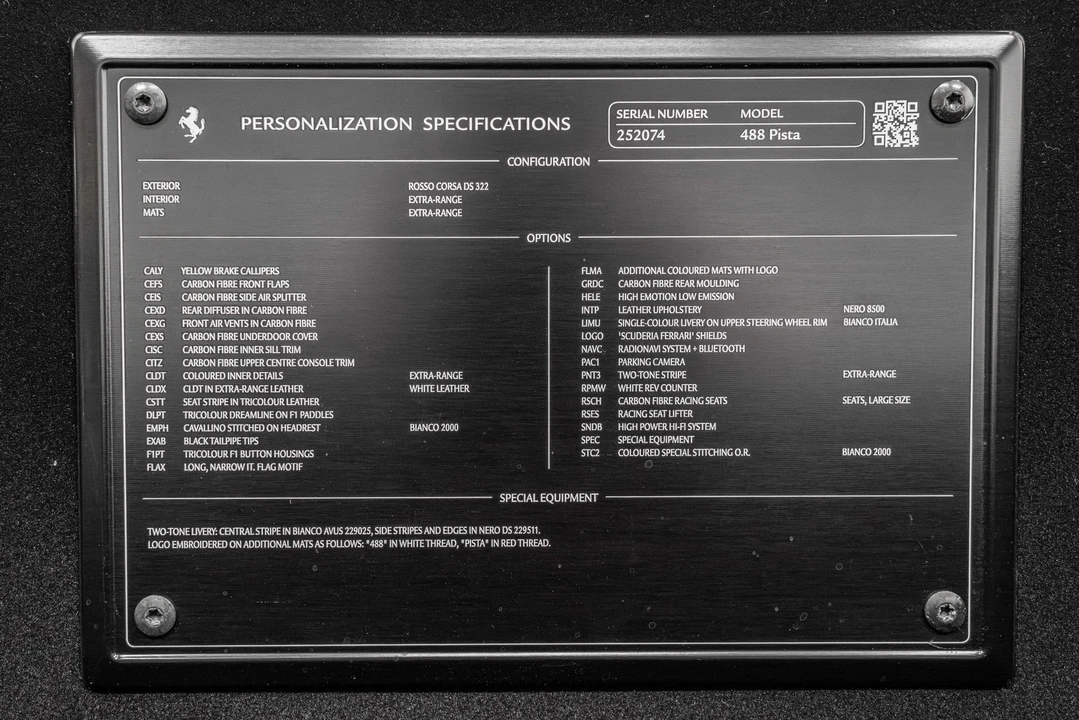 2020 Ferrari 488 Pista - Image 27 of 31
