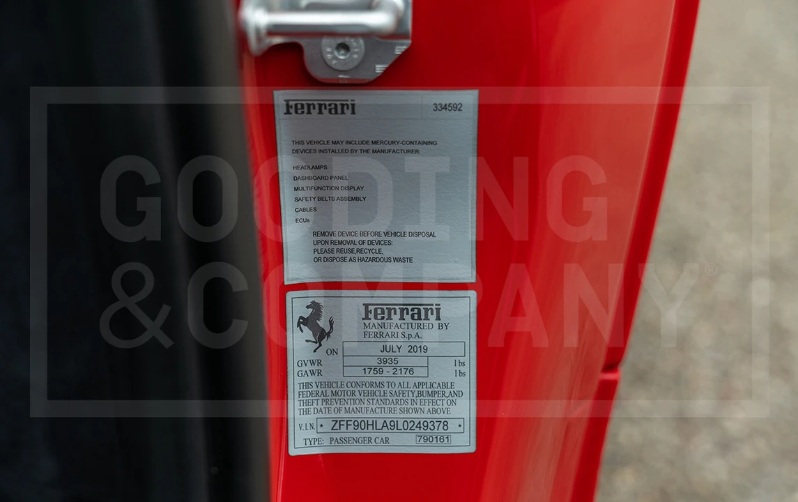 2020 Ferrari 488 Pista - Image 14 of 16