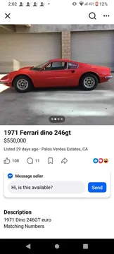 2020 Ferrari 599 GTO Coupe 2D