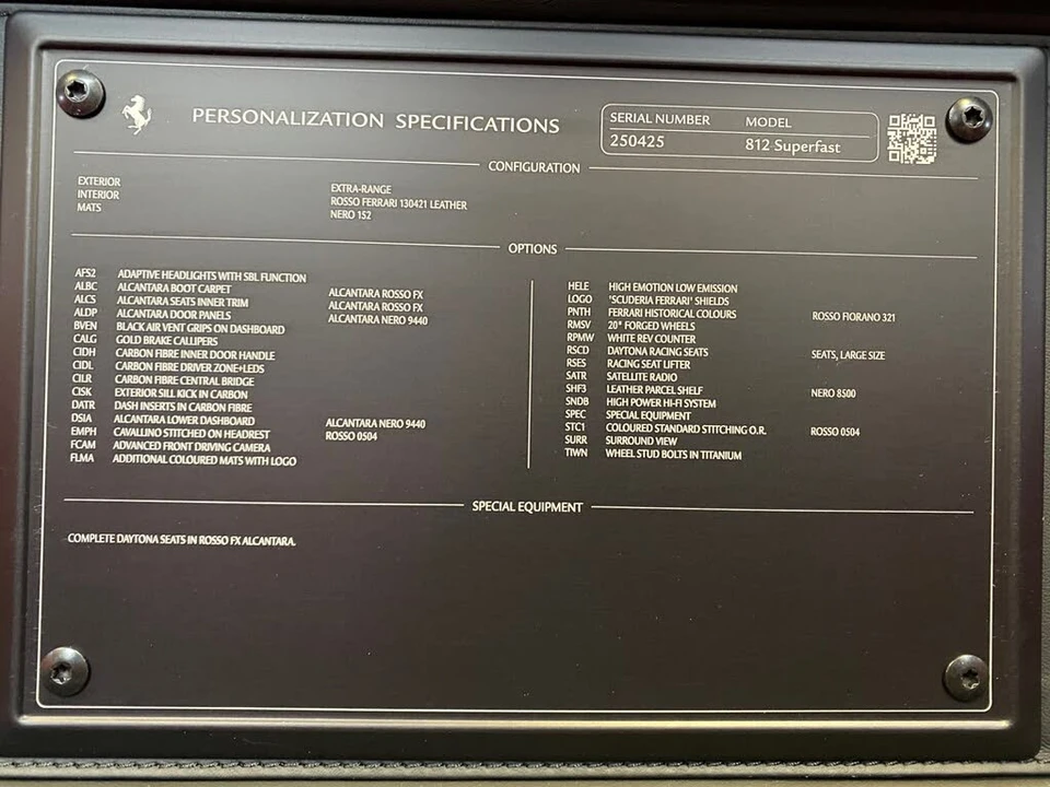 2020 Ferrari 812 Superfast - Image 20 of 20