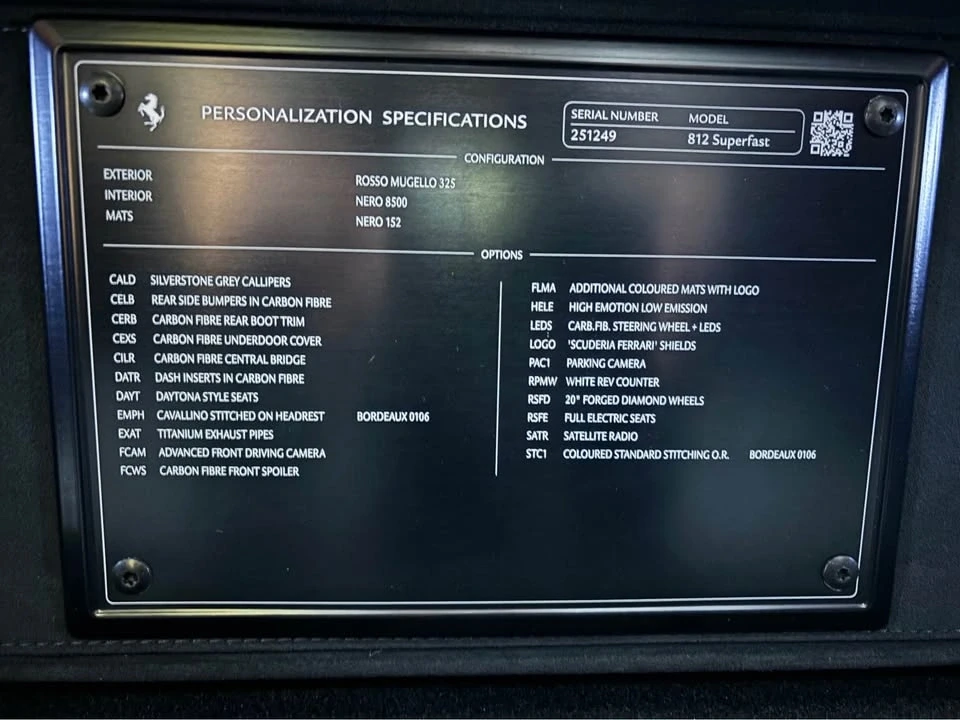 2020 Ferrari 812 Superfast - Image 15 of 15