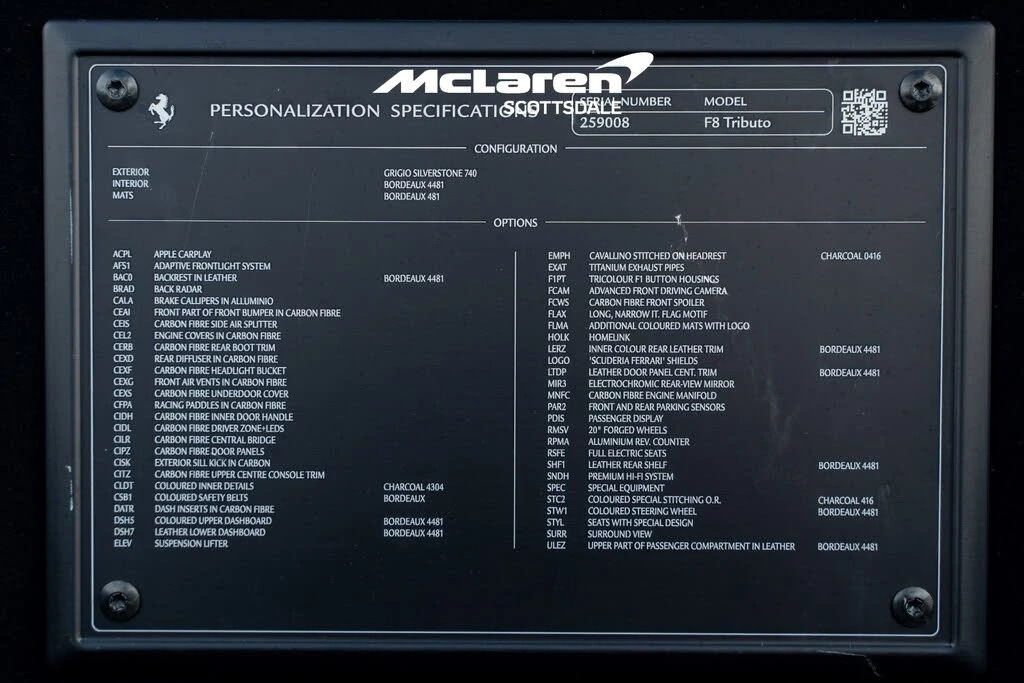 2020 Ferrari F8 Tributo - Image 14 of 31