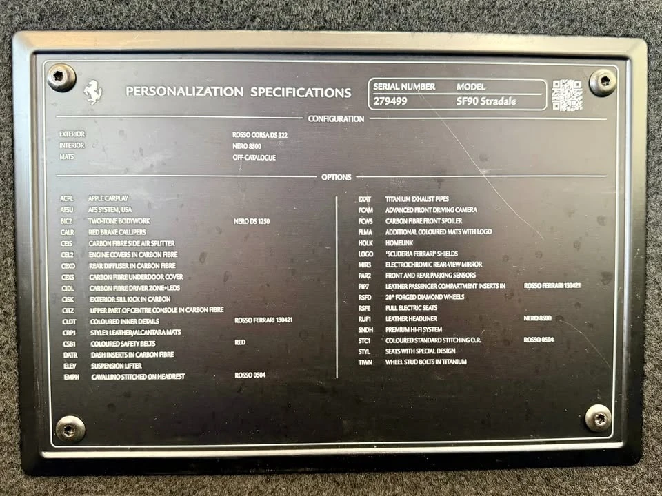 2020 Ferrari SF90 Stradale - Image 8 of 9