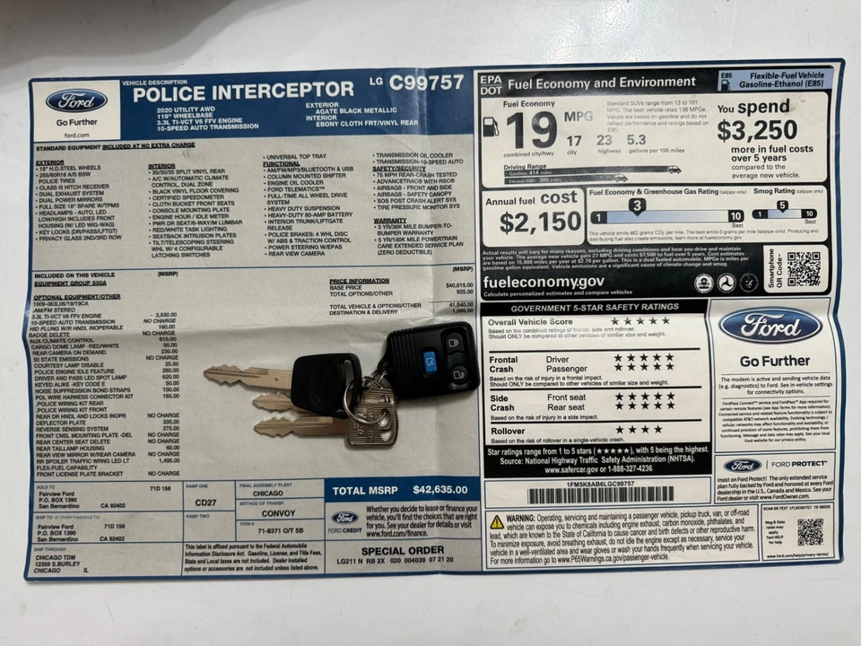 2020 Ford Explorer 6th Gen - Image 20 of 20