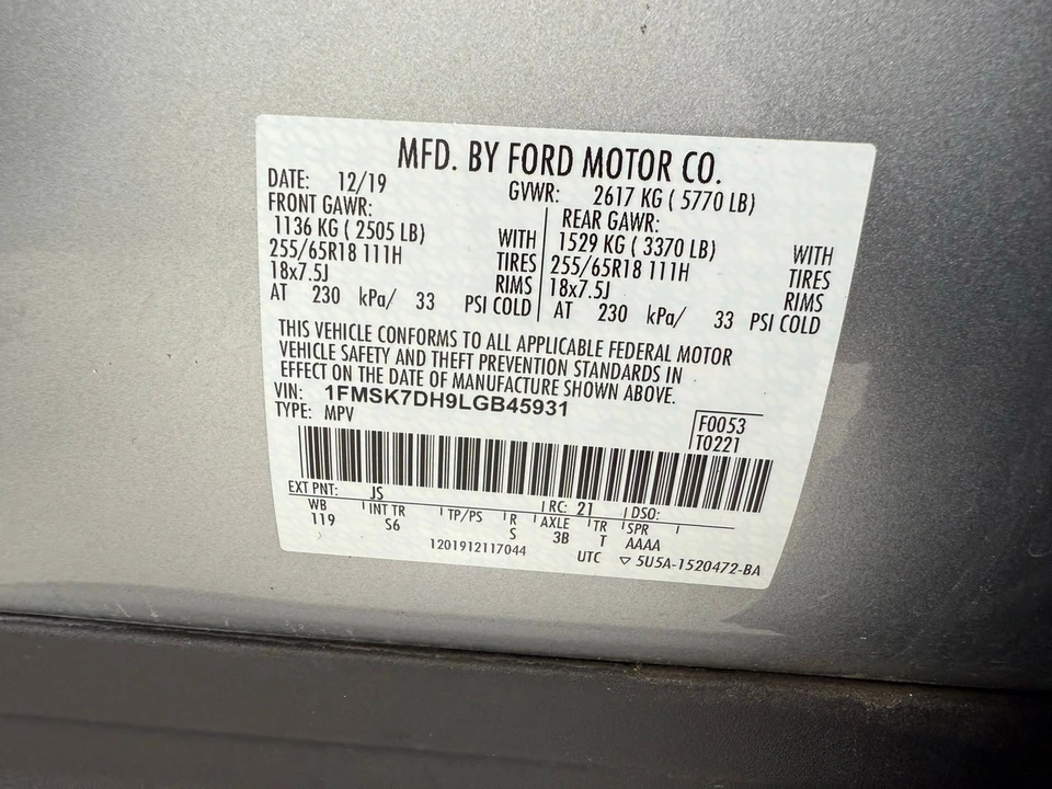 2020 Ford Explorer 6th Gen - Image 16 of 21