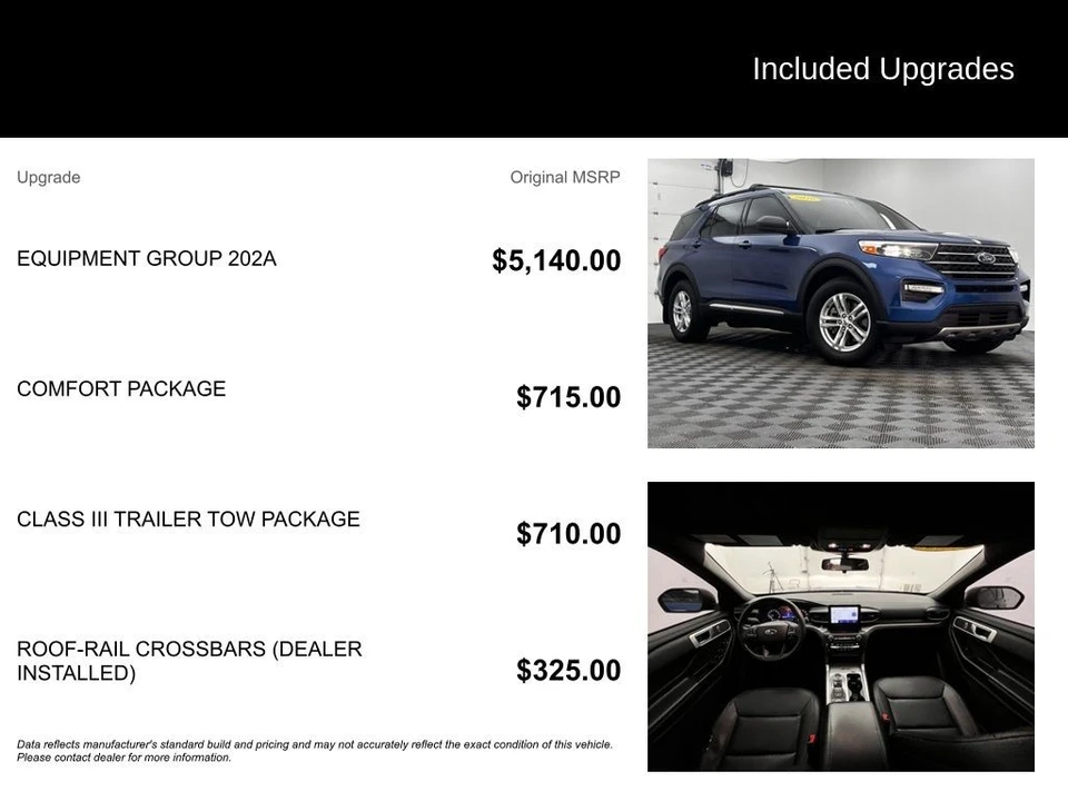 2020 Ford Explorer 6th Gen - Image 3 of 12