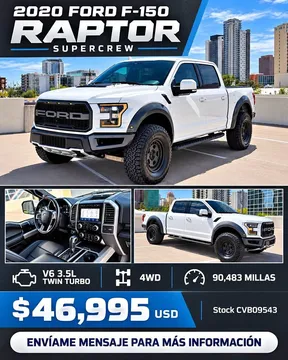 2020 Ford F-150 Raptor SuperCrew