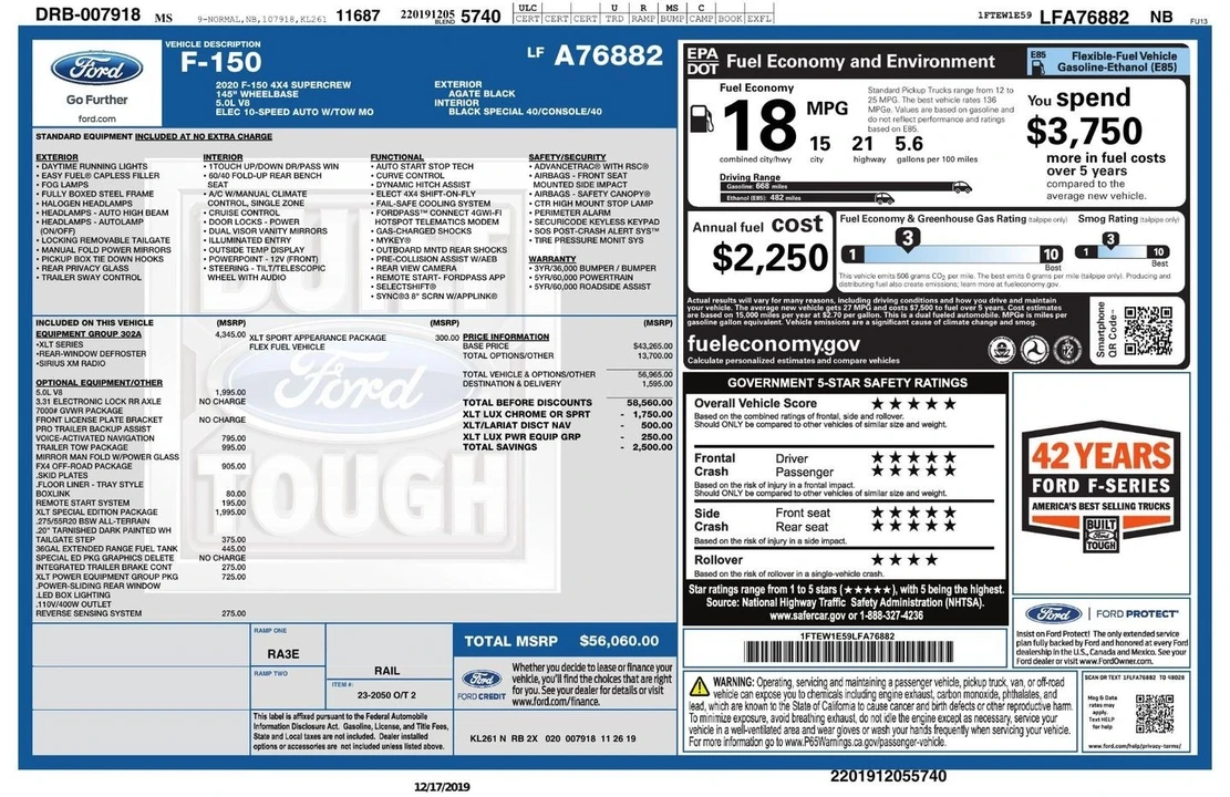 2020 Ford F-150 13th Gen - Image 4 of 12