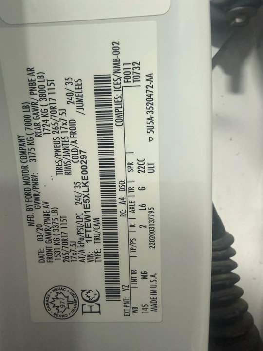 2020 Ford F-150 13th Gen - Image 20 of 20