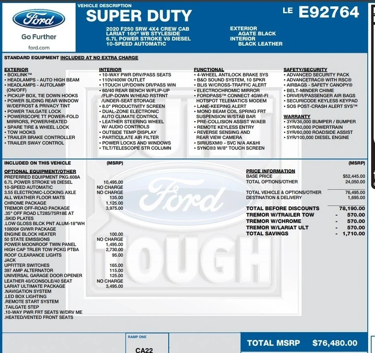 2020 Ford Super Duty 4th Gen - Image 7 of 21
