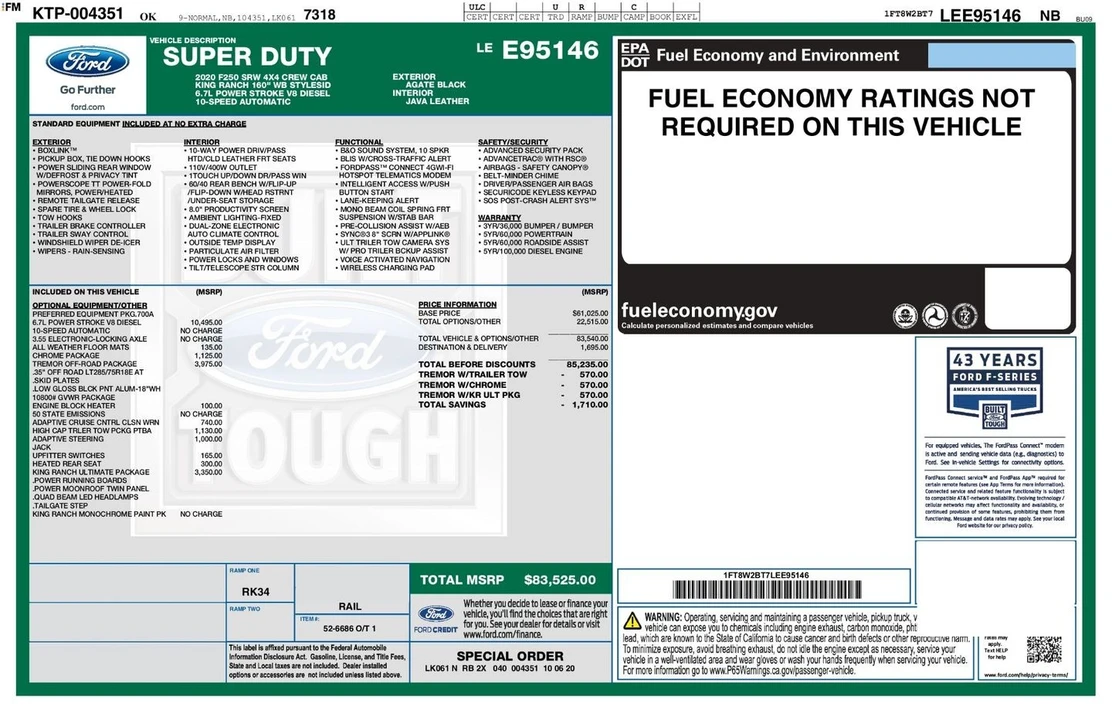 2020 Ford Super Duty 4th Gen - Image 7 of 21