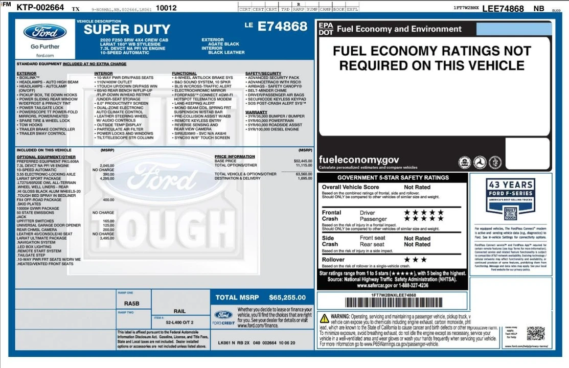 2020 Ford Super Duty 4th Gen - Image 4 of 31